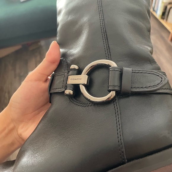 Coach Carolina Extended Black Boot - Picture 7 of 11
